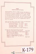 Keller-Pratt & Whitney-Keller Pratt & Whitney Type BG-21 Milling Machine Instruction Manual Year (1953)-BG-21-02